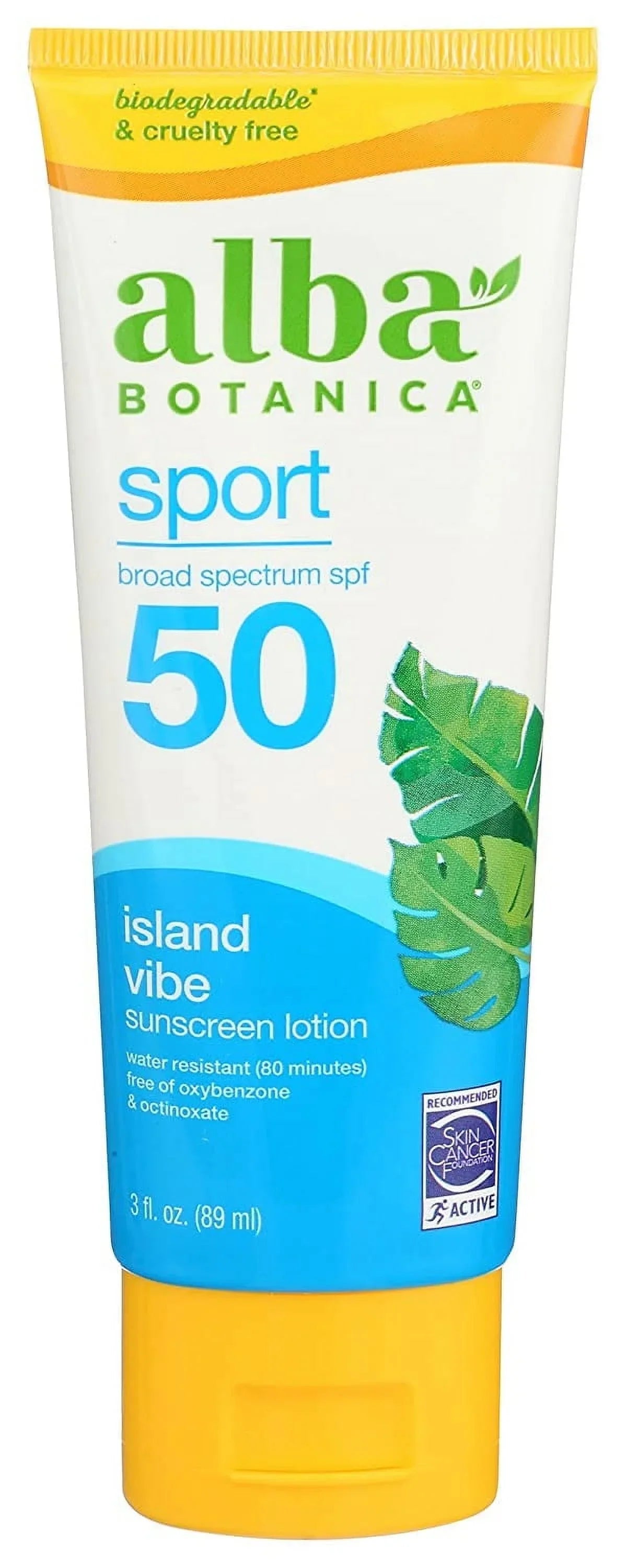 50 4 3 Sport Sunscreen oz Botanica Pack SPF Alba of