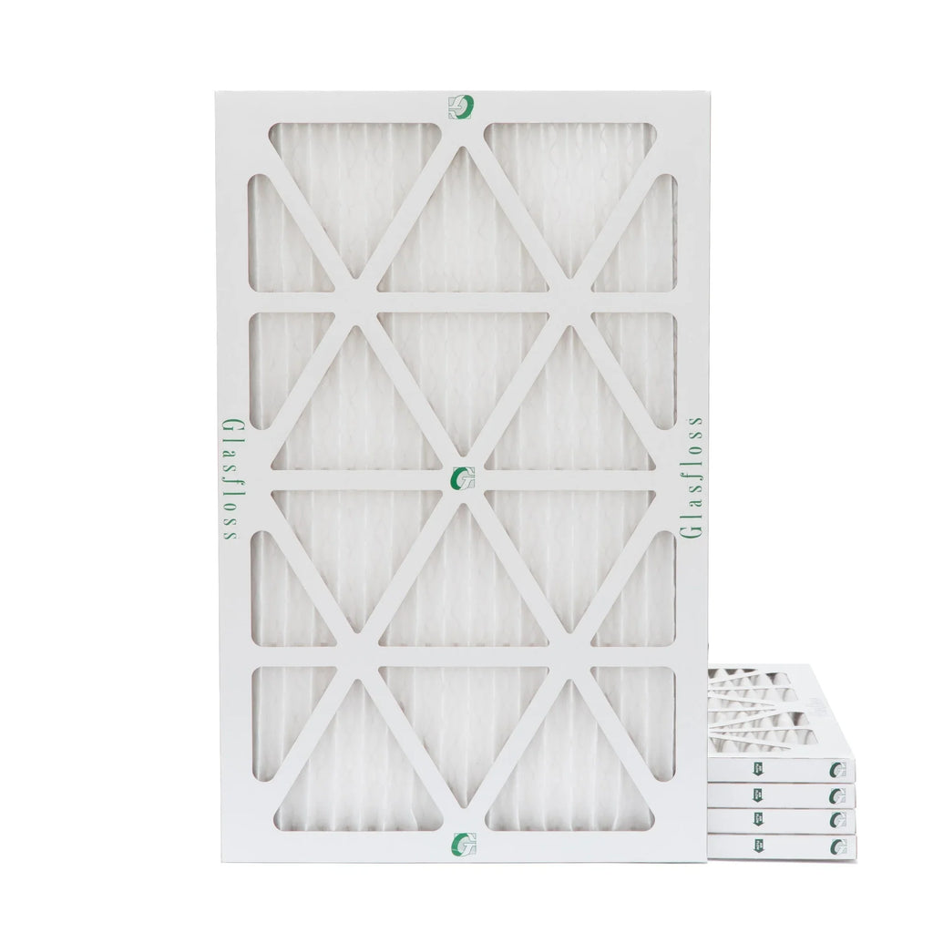 x Pleated Size: Exact HVAC Air Quantity 13-1/2 14x25x1 ) 5 24-1/2 ( 7/8 Glasfloss. Filters 10 MERV x by