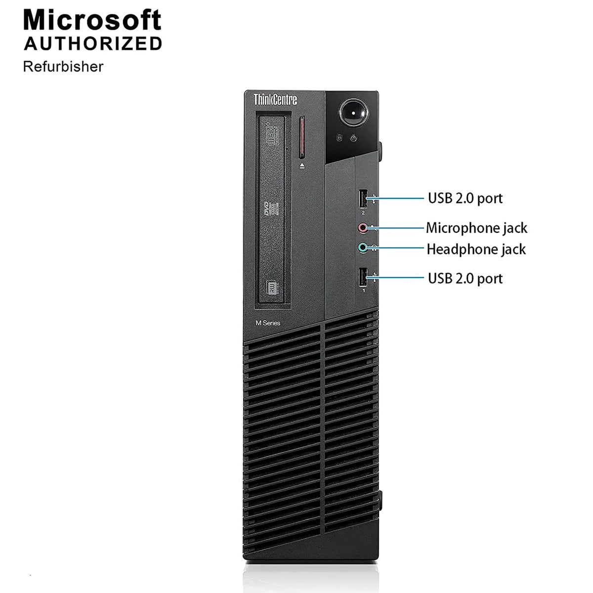 For Pro i5 Lenovo Windows Intel SFF PC 16GB Fortnite WiFi 10 RAM HDD Desktop Core Computer 1TB