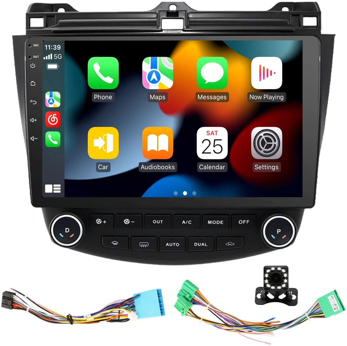 2005 Stereo Auto Accord for 2003 Car Featuring 7th Inch Binize 2004 Honda 2006 CarPlay&Android Android10 10 2007