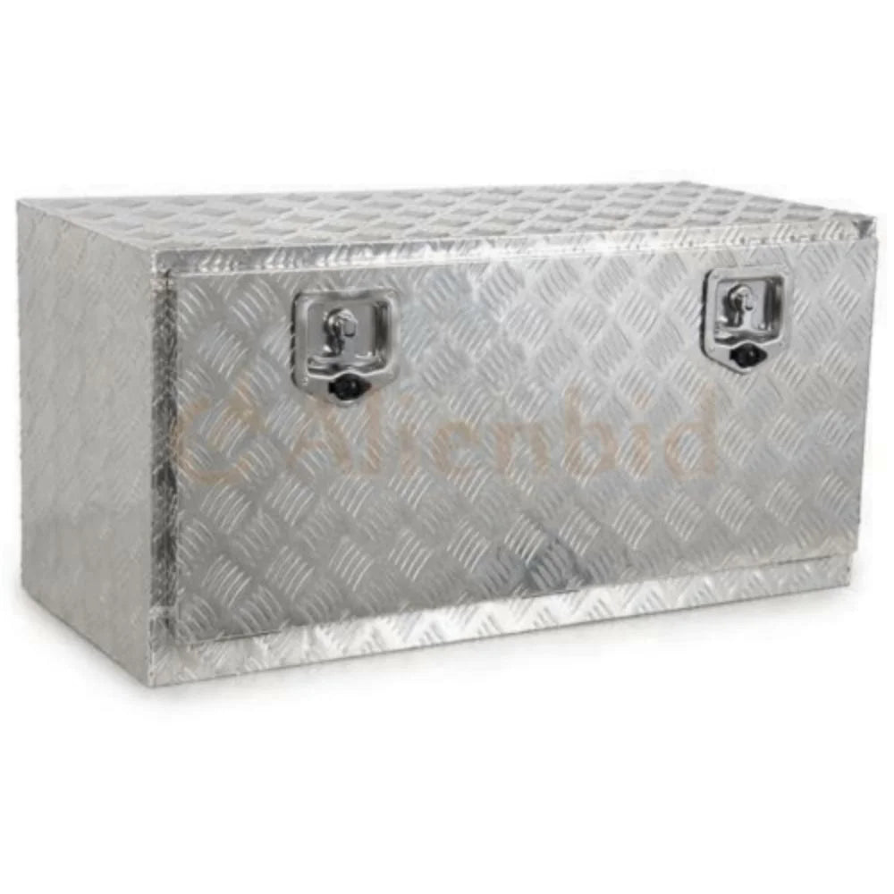 Aluminum Trailer Underbody Box 42" Underbed Storage Pickup ToolBox Tool Teledu Truck