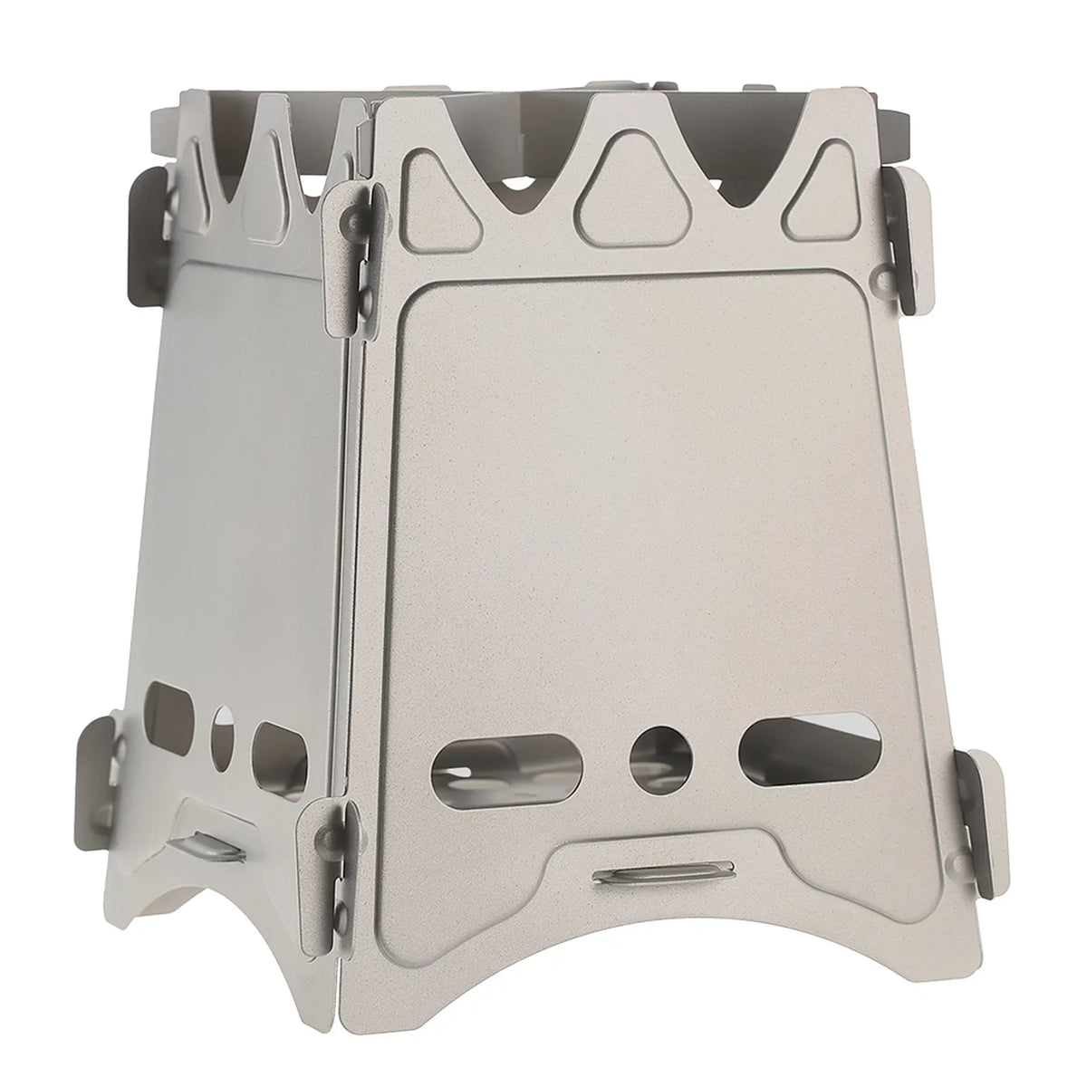 Aeike Portable Stove Cooking Lightweight and for Backpacking Wood Survival Outdoor Burning and - Picnics - Furnace