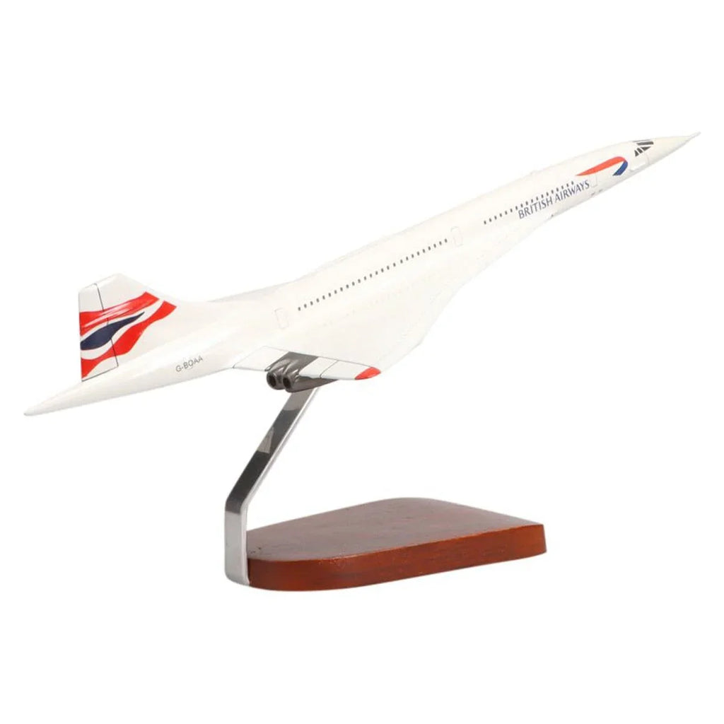 Aerospatiale/BAC Model Large Concorde Airways British Mahogany
