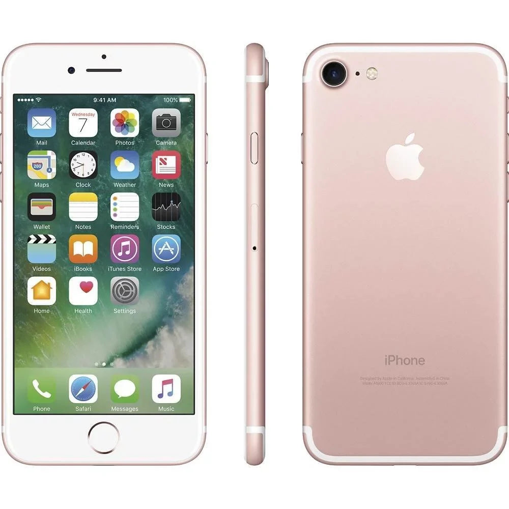7 Restored (Cricket iPhone Apple (Refurbished) Rose Gold Wireless) 128GB