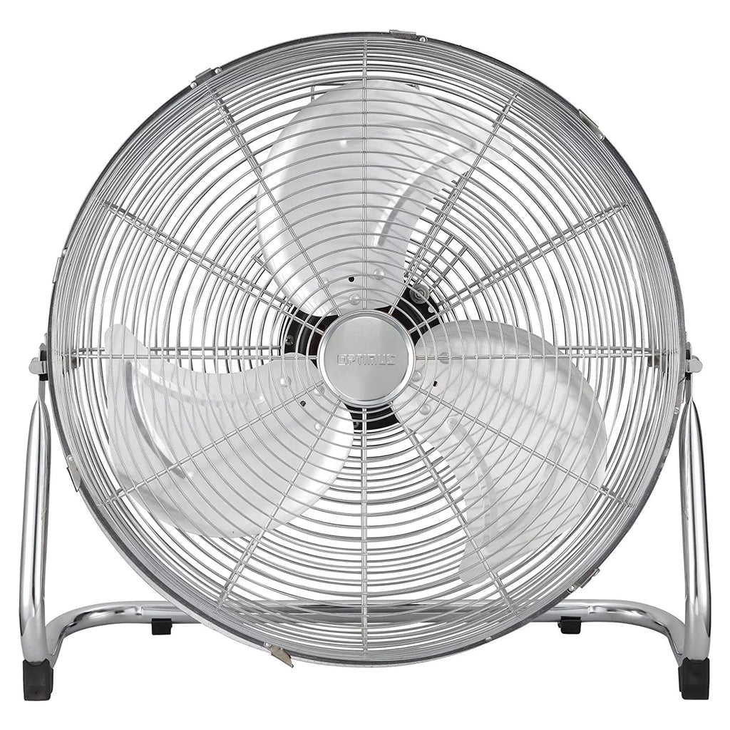 Heavy Chrome Fan, 12 Aluminum F-4122 Speed Optimus Inch Industrial 3 Duty