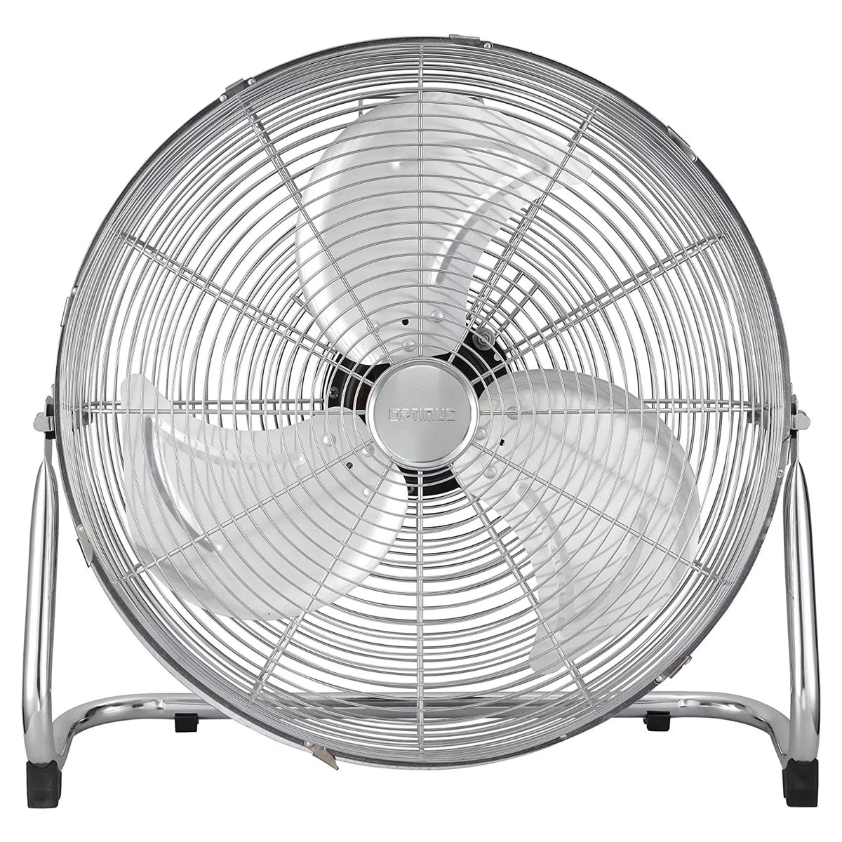 Heavy Chrome Fan, 12 Aluminum F-4122 Speed Optimus Inch Industrial 3 Duty