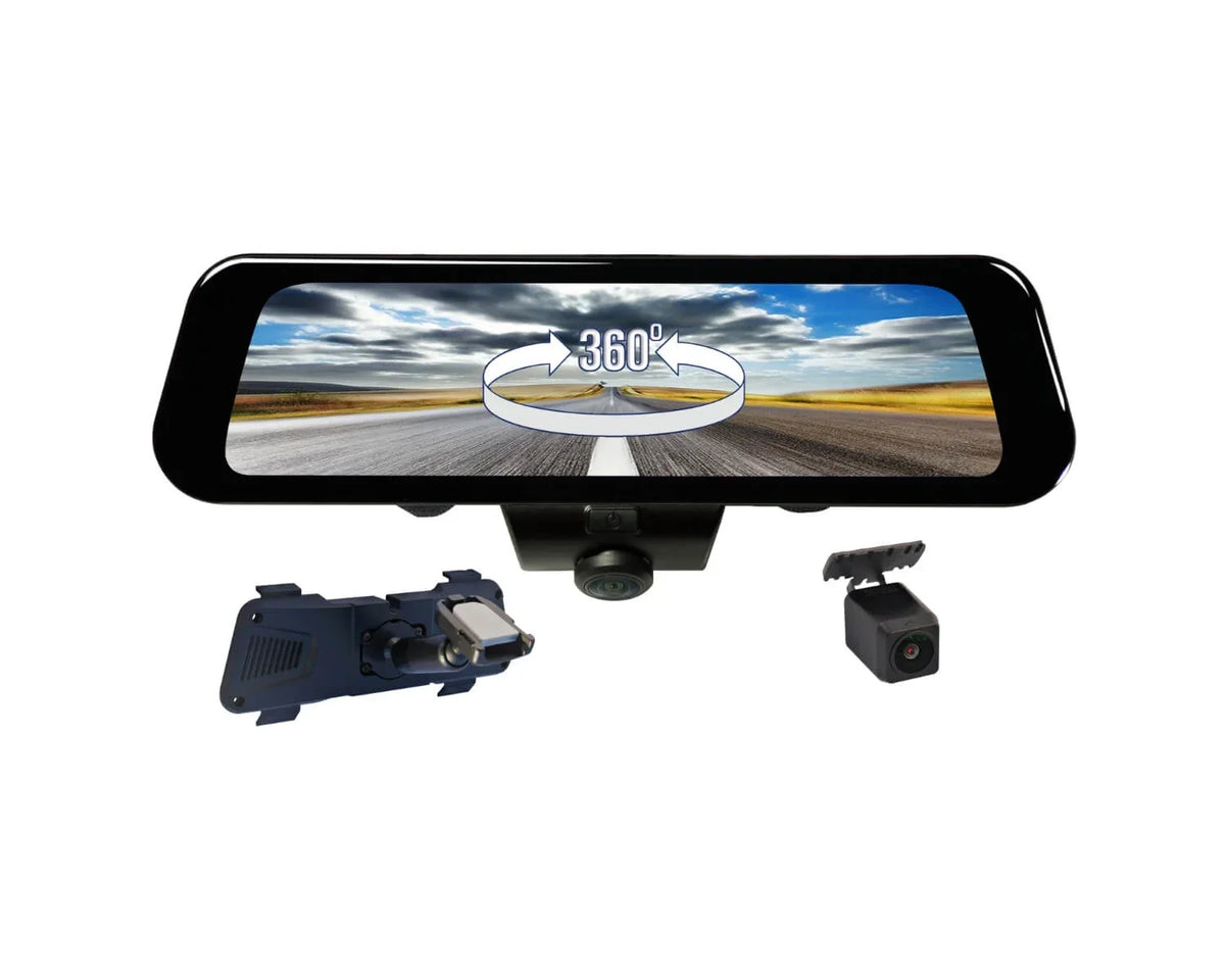 4K 360 Touchscreen Smart 360-VIEW-SPL Rydeen Degree Frameless Mirror 10"