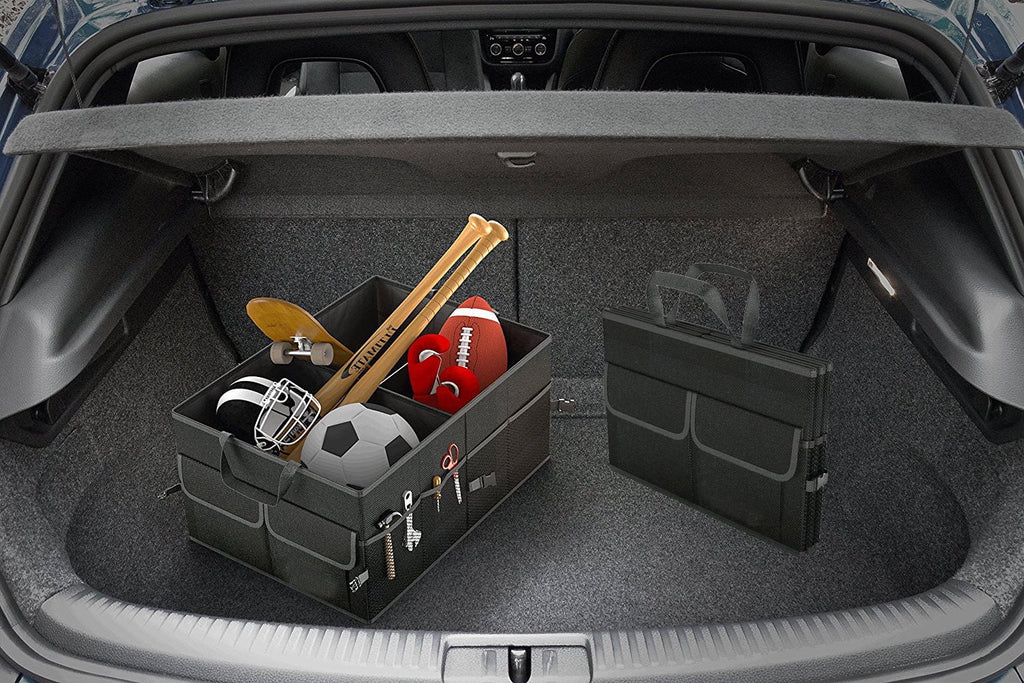 Caddy Organizer Nokiwiqis Storage Collapse for Trunk Folding SUV Car Truck Bag Bin Cargo