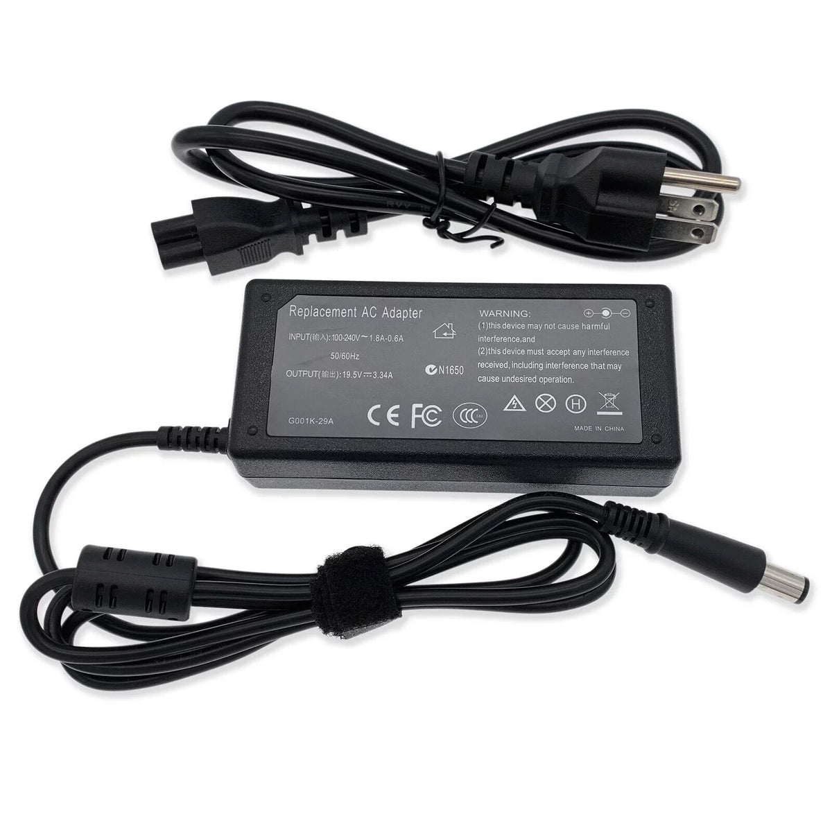 7390 5490 7490 for Dell 7280 Charger 65W Cord 5590 AC Power Adapter Latitude