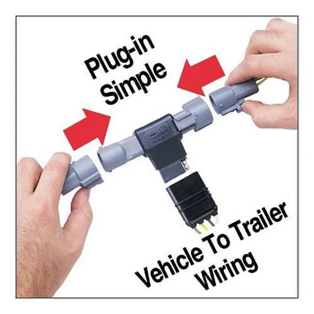 Vehicle Solutions Kit Specific Wiring Hopkins Jeep Trailer Liberty Towing 42475 02-07