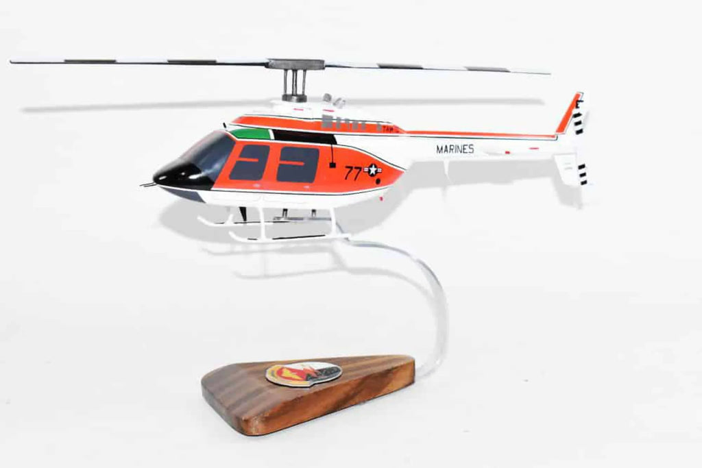 (Marines), HT-8 Bell® Eight Model Mahogany Ballers 1/31 Sea TH-57c Ranger, Scale