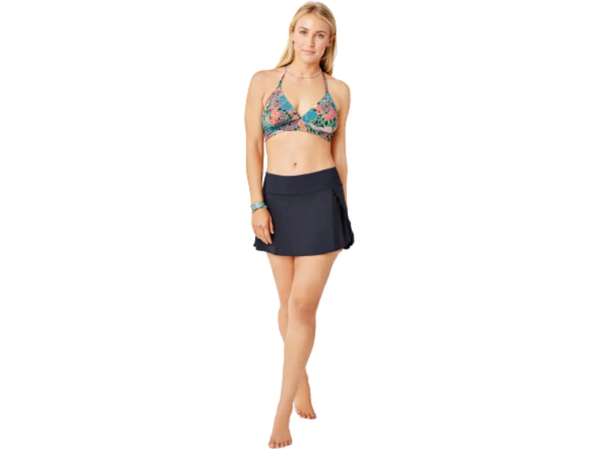 Women's, Large Black, - Malia Carve Skirt Designs Swim