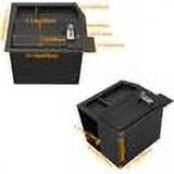 Vault - Box Safe Compatible with 2021 Toyota Console 2013 Tundra, 2007 Gun Storage Toyota Sequoia - 2008 Center KOJEM