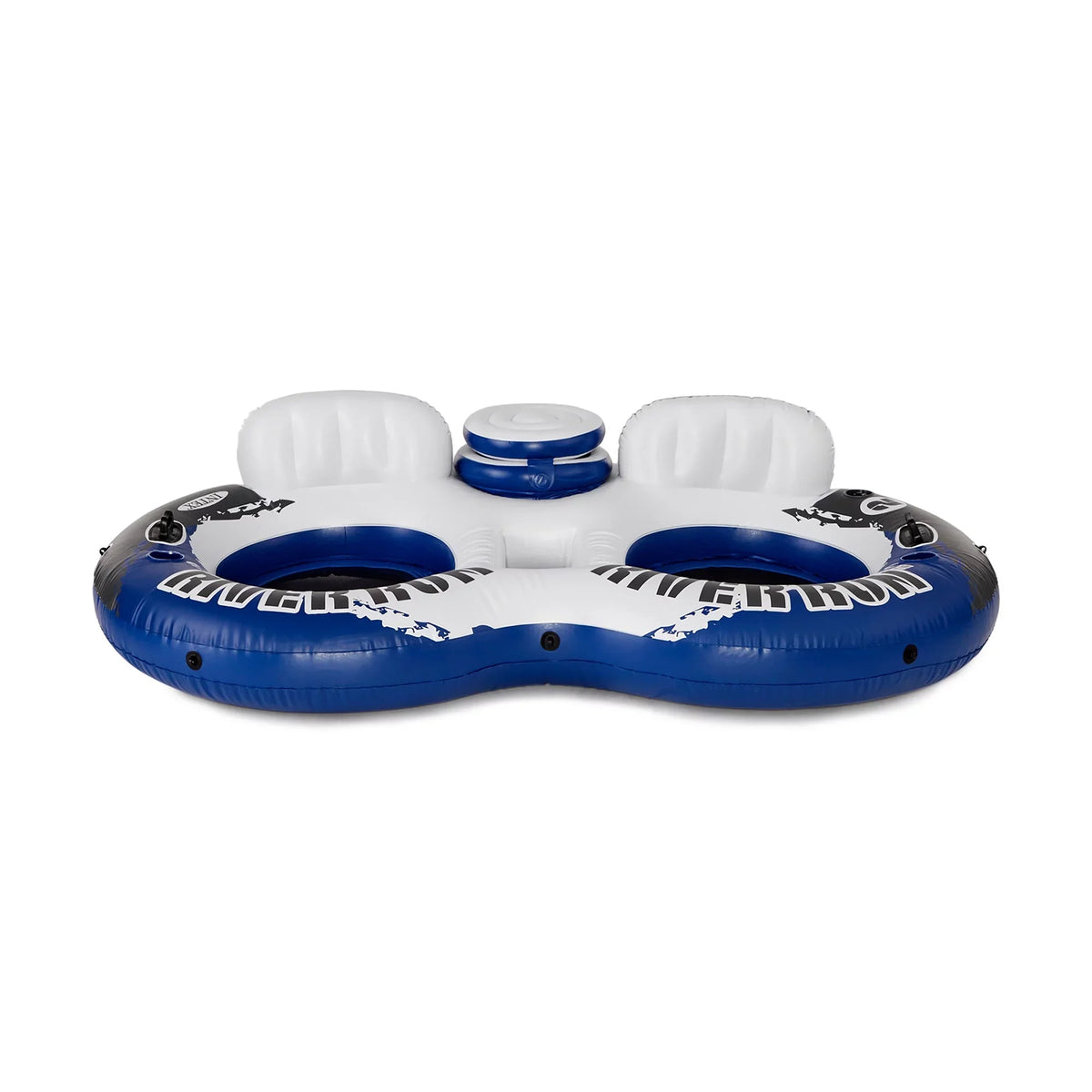 II Person Inflatable w/ Intex 2 Run Pool Tube River Float Pack) Cooler (18