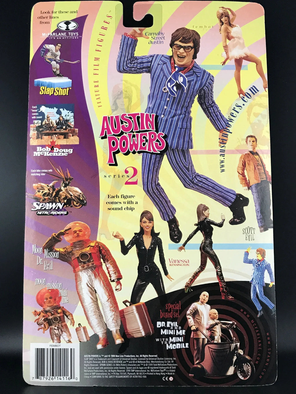 Fembot Figure Powers Action Austin