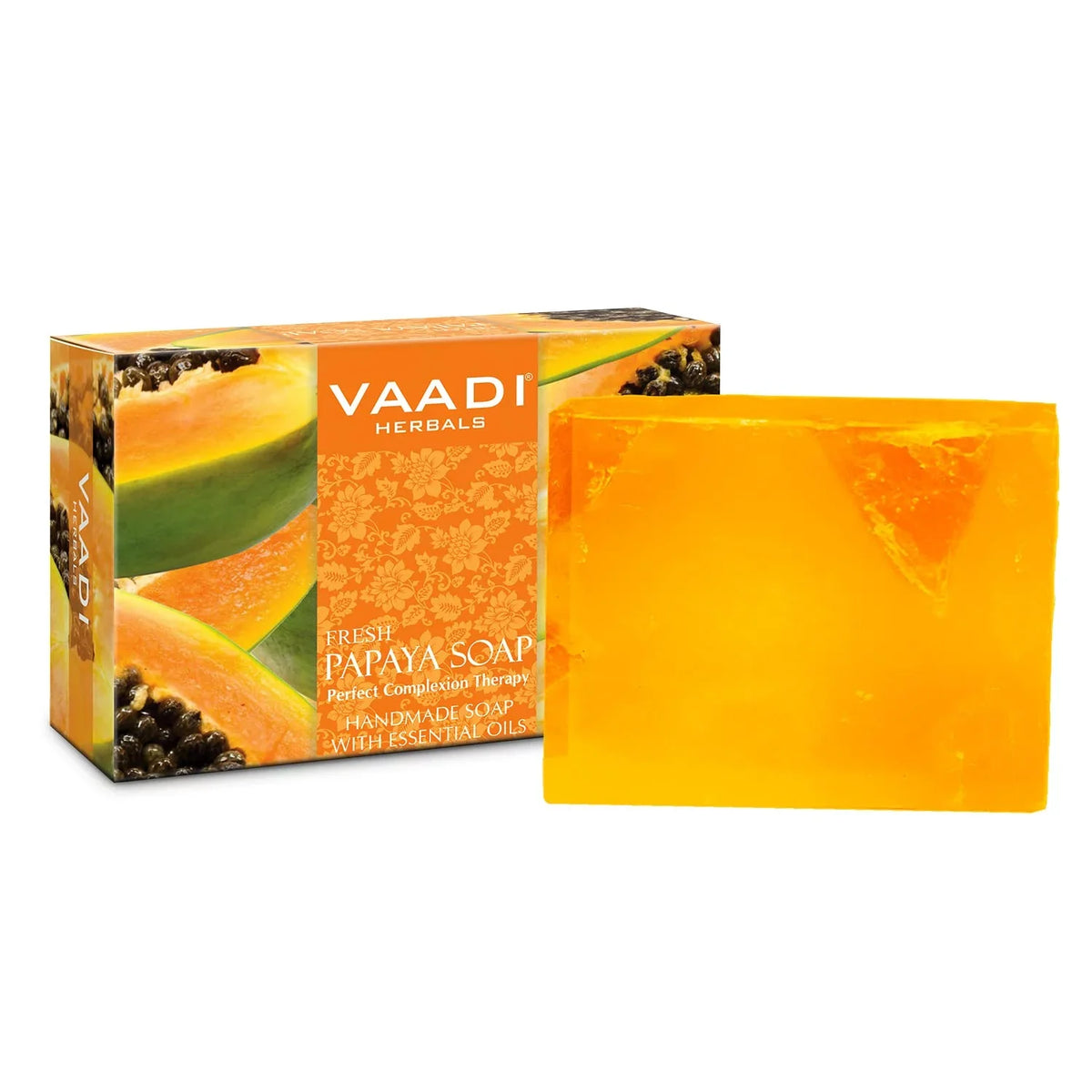 Fresh Vaadi Soap, Herbals Papaya 75G