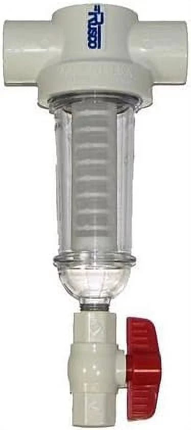 Down Replacement Sediment Rusco Filter Water Mesh Inch Vu-Flow 100 / With Spin One Additional Screen