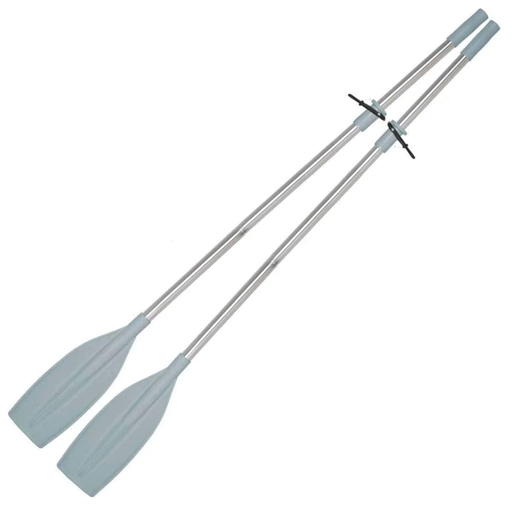 Kayak - Pair Piece Stops 2 with / Shaft with Oceansouth Split - - 6" - Detachable Length 6' Canoe Aluminum Locks Oars