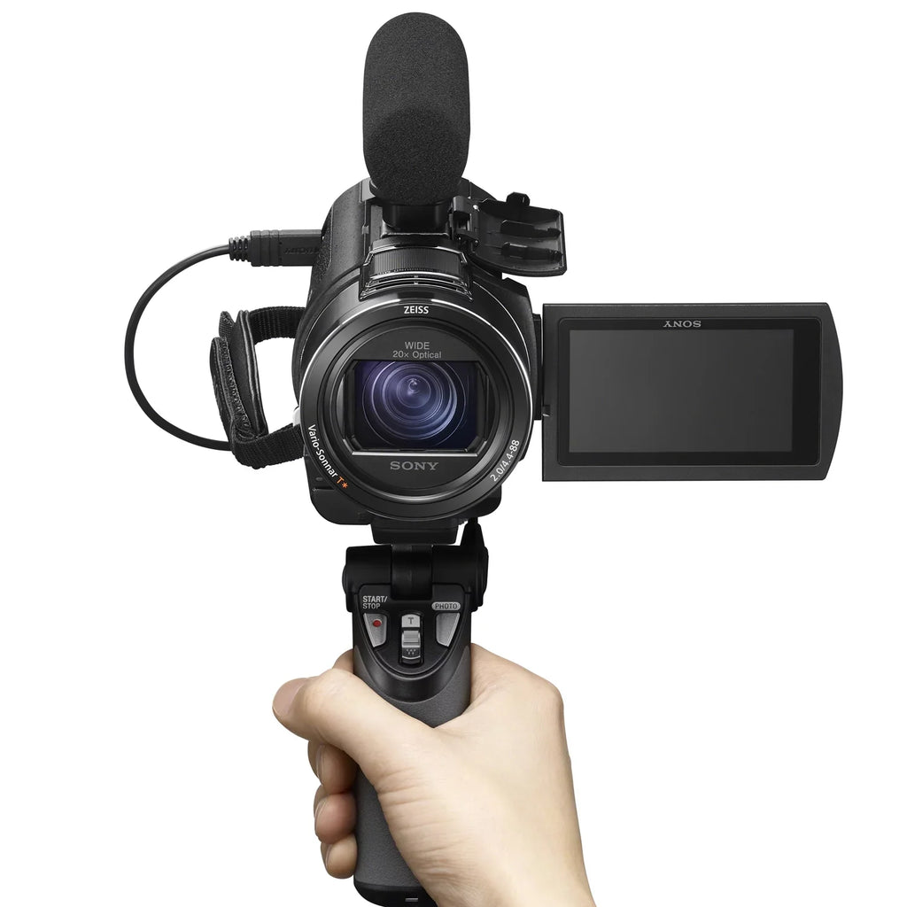 4K R CMOS Sony with AX43A Handycam Digital Sensor Video Camcorder Exmor
