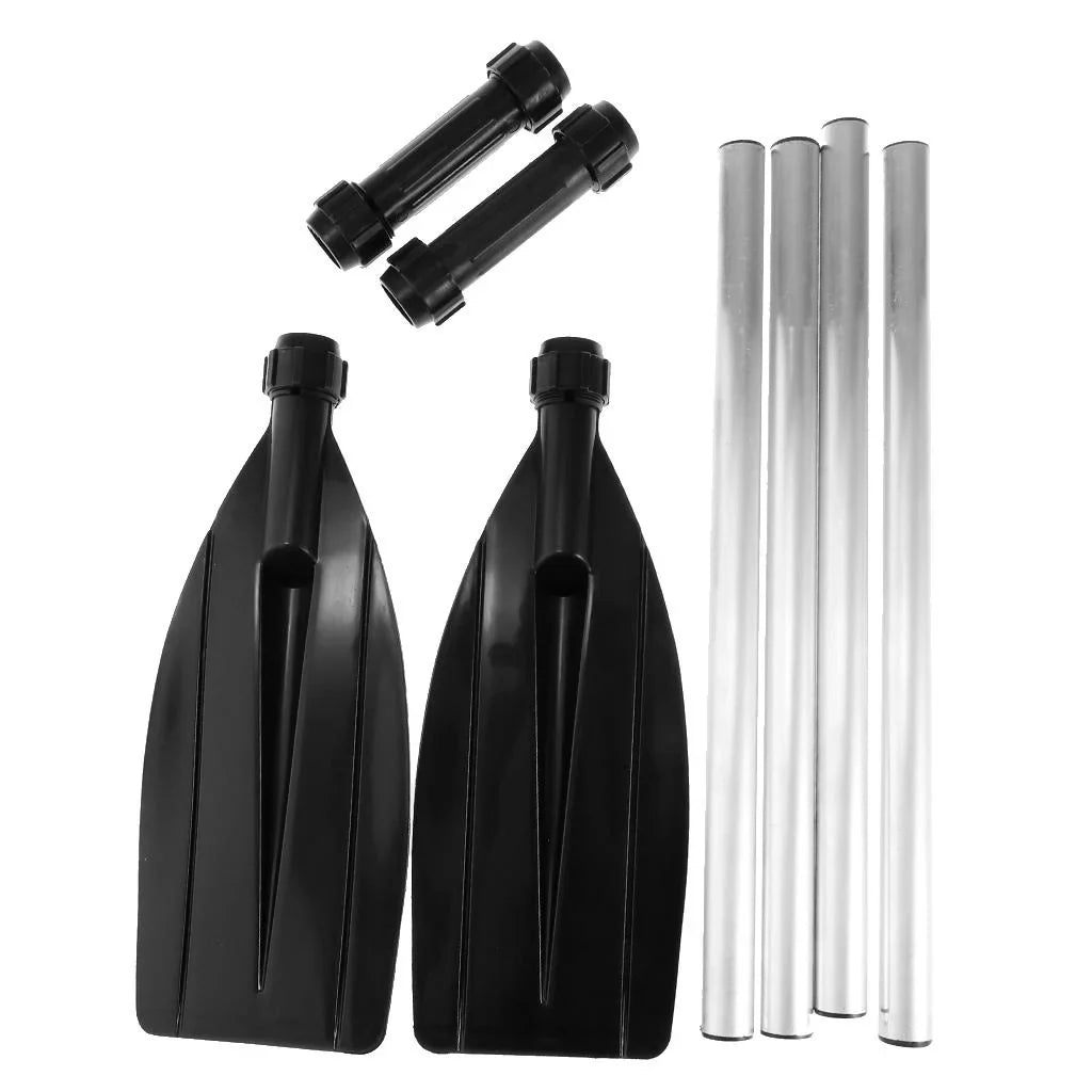Heavy Aluminum Pair Boat - 1 for Kayaks inches 49.6 Alloy Rubber Dinghy Duty Lightweight Raft Inflatable Canoe Oars