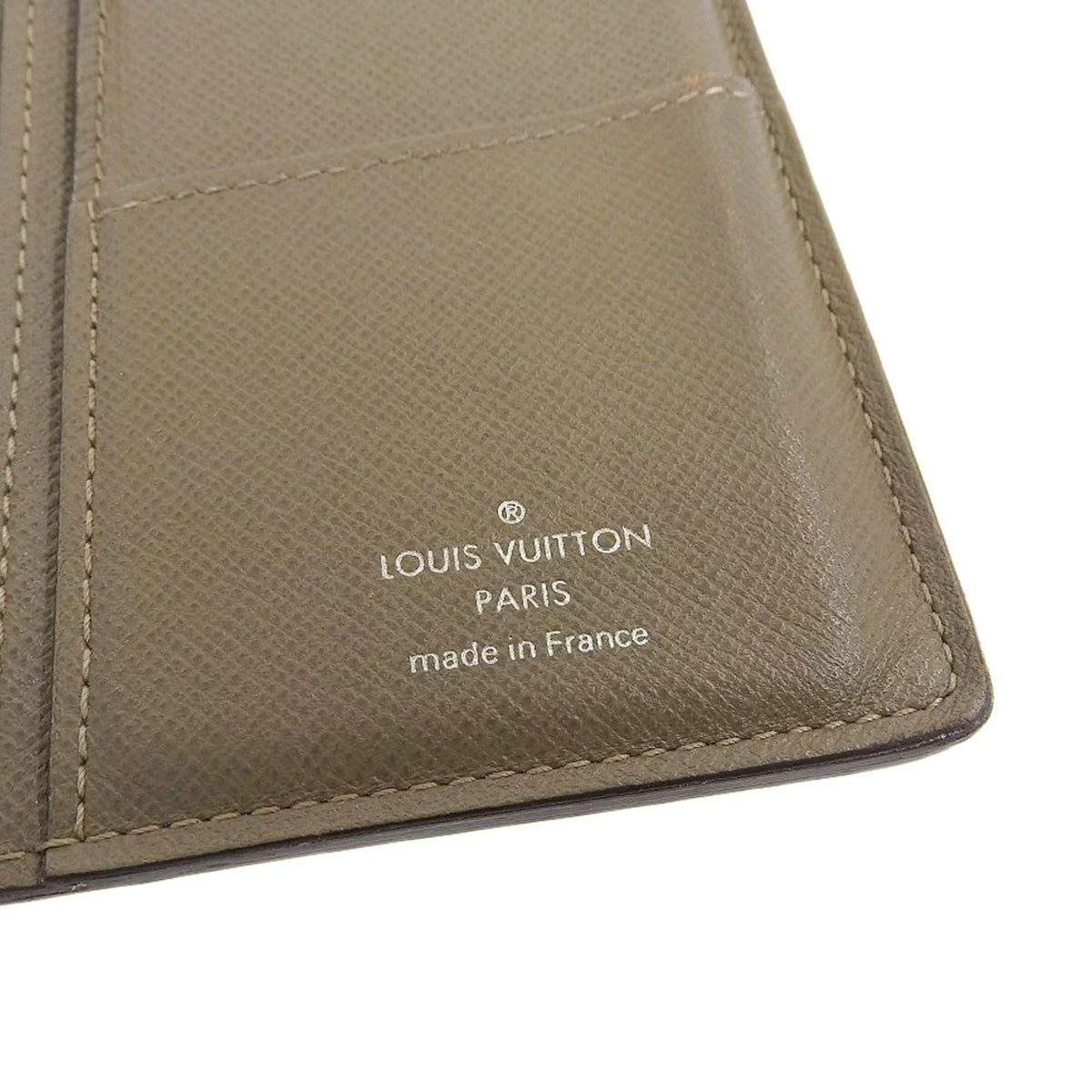 Vuitton M32807 Portefeuille Long VUITTON Ural Taiga LOUIS Bifold (Good) Louis Pre-Owned Brother Wallet