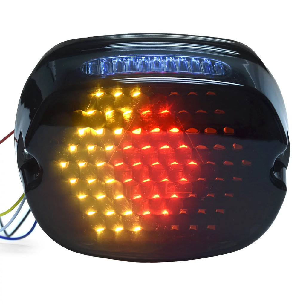 Profile Harley Light Turn CVO Tail Low with 2006-2013 - Electra Ultra Smoke Davidson 6-1/4" Krator Brake Signals Headlights Light Round Fits LED Glide Light FLHTCUSE Compatible Classic Running Most