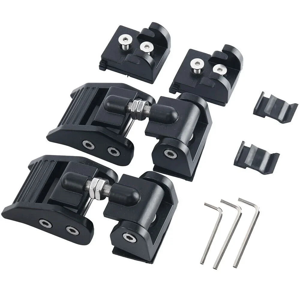 Hood Hood Pair Kit JK JKU Wrangler Catch for Front Jeep Latch Lock 2007-2018 HOT