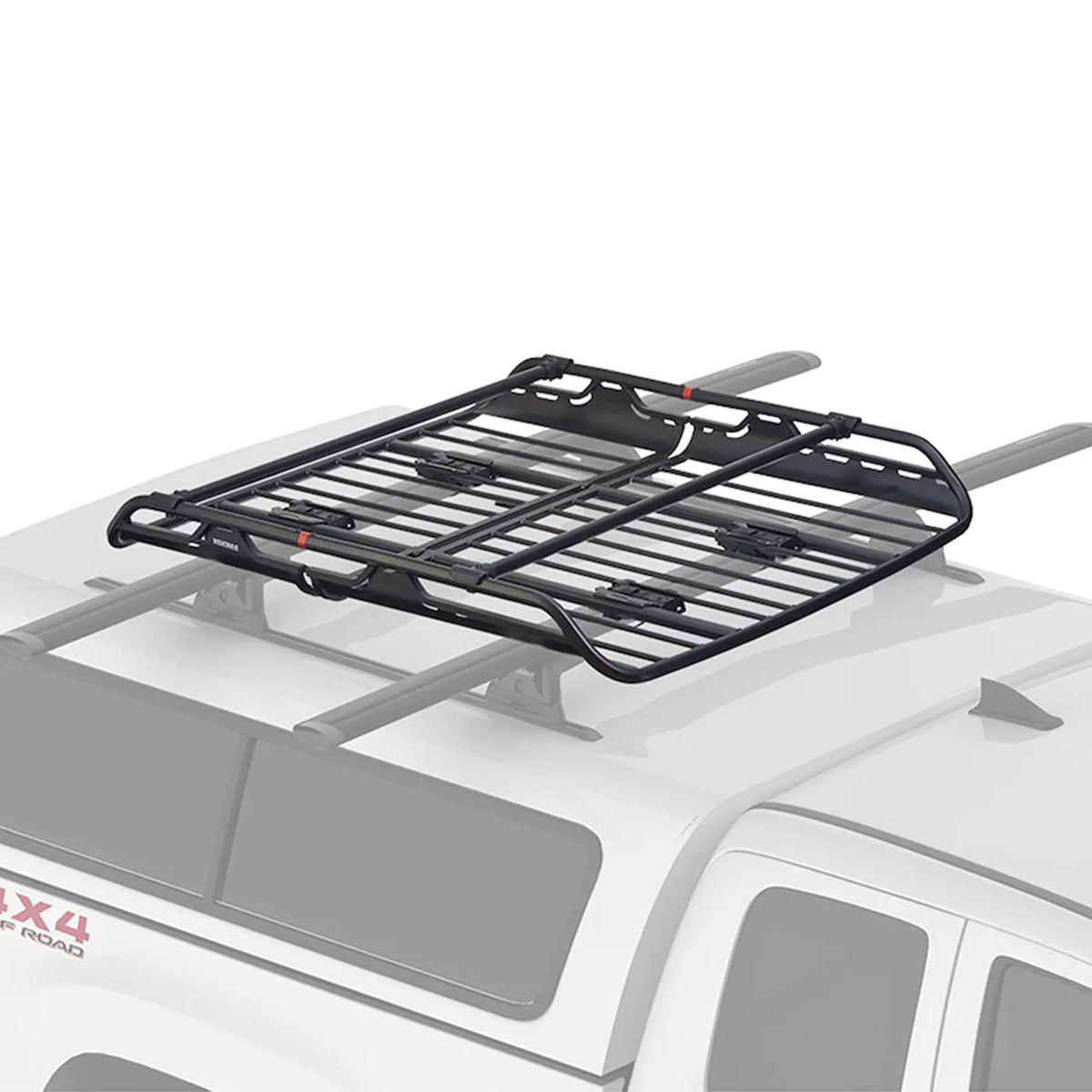 Quick Cargo Yakima with OffGrid Premium Rack Release Mounting Basket Large