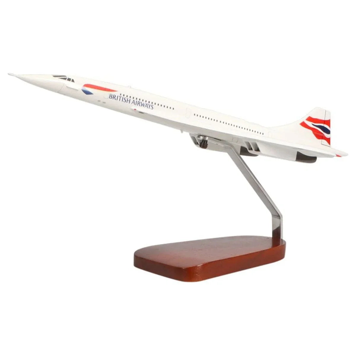 Aerospatiale/BAC Model Large Concorde Airways British Mahogany