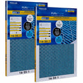 Filtration Air of Pack-of-2 PureFlow, Layers MERV-13 with Filter Technology, 4 Home 16x25x1, Advanced Furnace