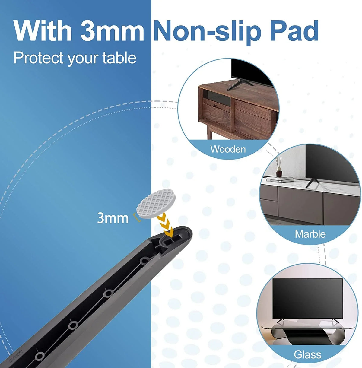 Stand Onn 55" - 100012586 Tv RC439 100018971 Base 100024699 48" 40" 100005396 Smart 50" 24" for for TV RC-ALIR 58" 60"