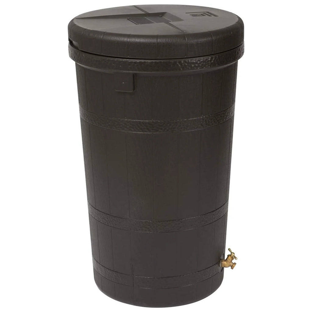 Ideas Storage 50 Outdoor Gallon ECO Rain Water Collector Aspen Good Barrel