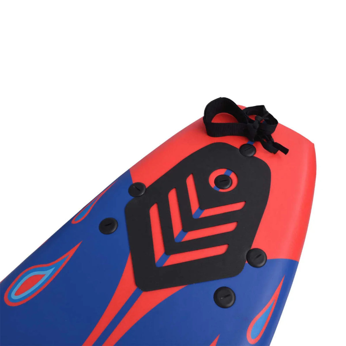 Blue and Surfboard 66.9" Red Irfora