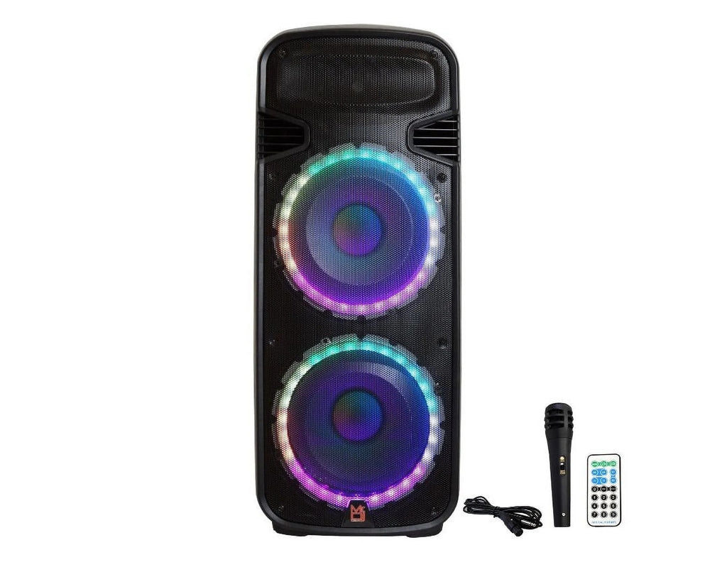 15-Inch Battery Way Mr Bluetooth Power Max Dual & Party PSBAT6200 Speaker Watt with 4000 Rechargeable Built-In Dj 3