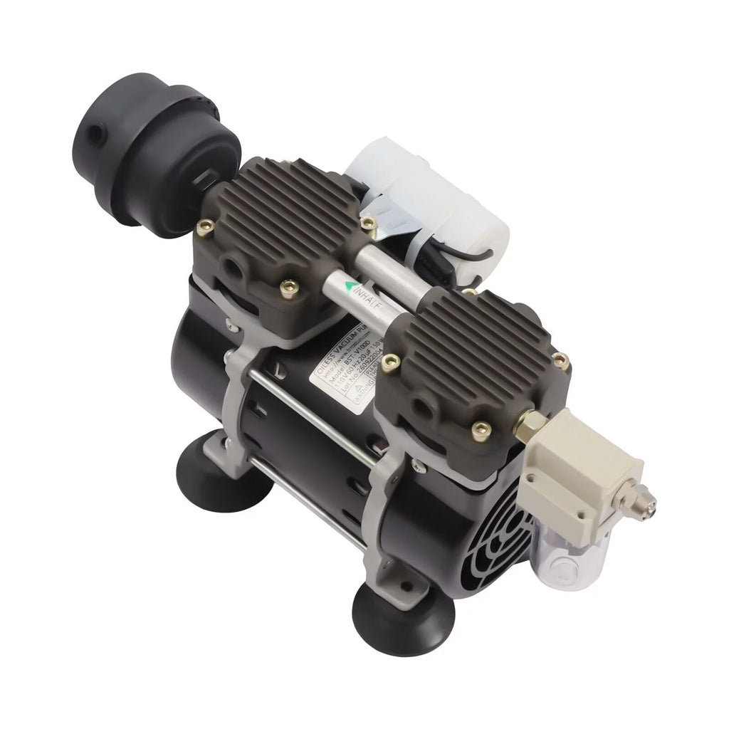 Oil Pump+Air Pump Vacuum Oilless Industrial Vacuum Diaphragm Free Filter 95kpa