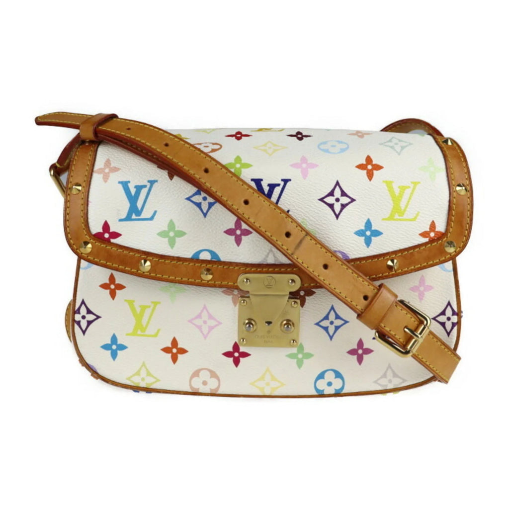 shoulder multicolor Vuitton (Good) canvas LOUIS Pre-Owned monogram Louis Sologne M92661 VUITTON bag