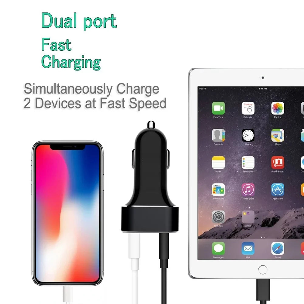 Vivo BLU Phone S48c 36W USB S61 Quick CAT Car - KEYone, Cord Motion, G9, Essential Key2, Plus USB Cable LE 5 (PH-1) Charger Blackberry 2-Port - 6ft - Charger w - XI Legacy for M8J Coolpad