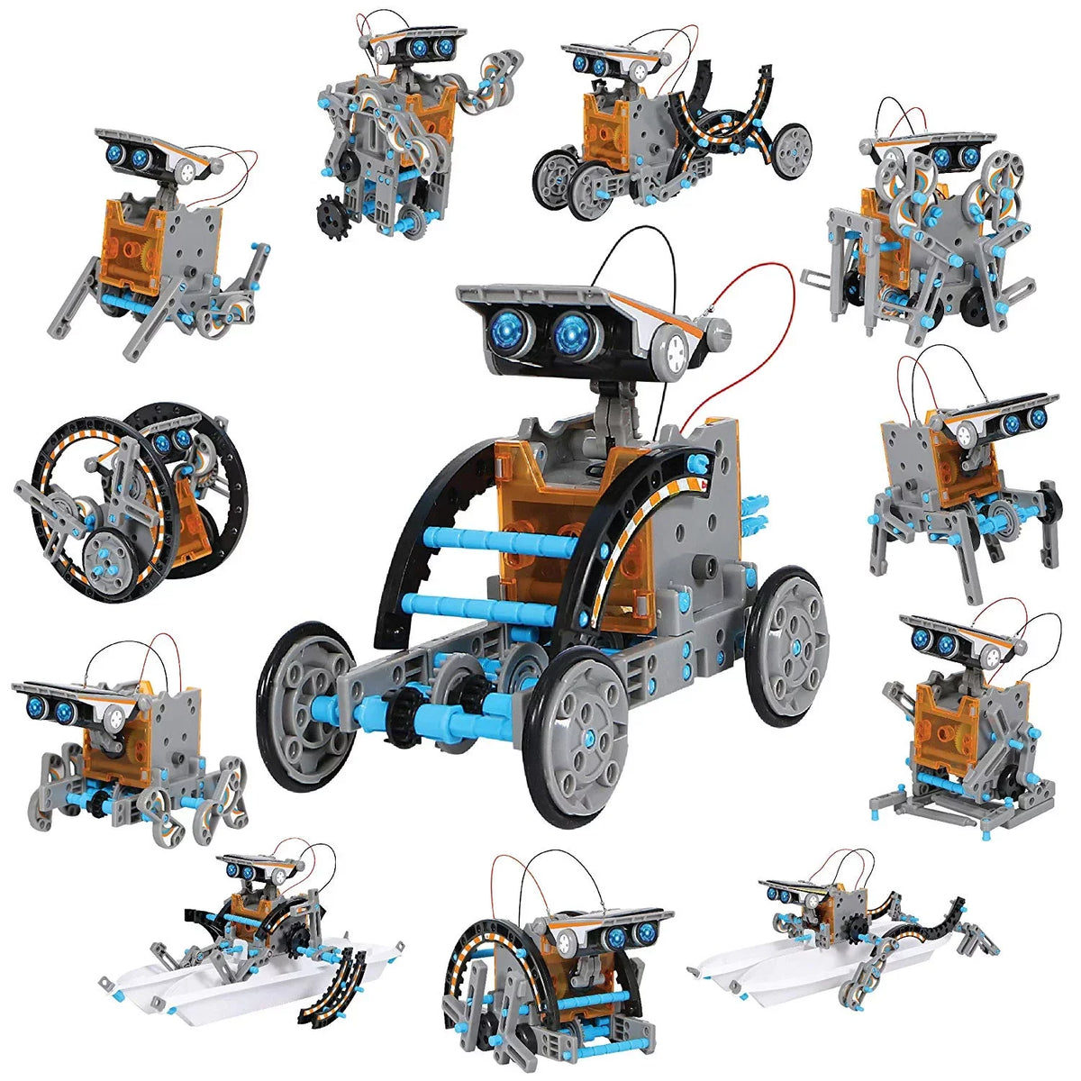 Kids Mindblown STEM Discovery Robot Solar 12-in-1