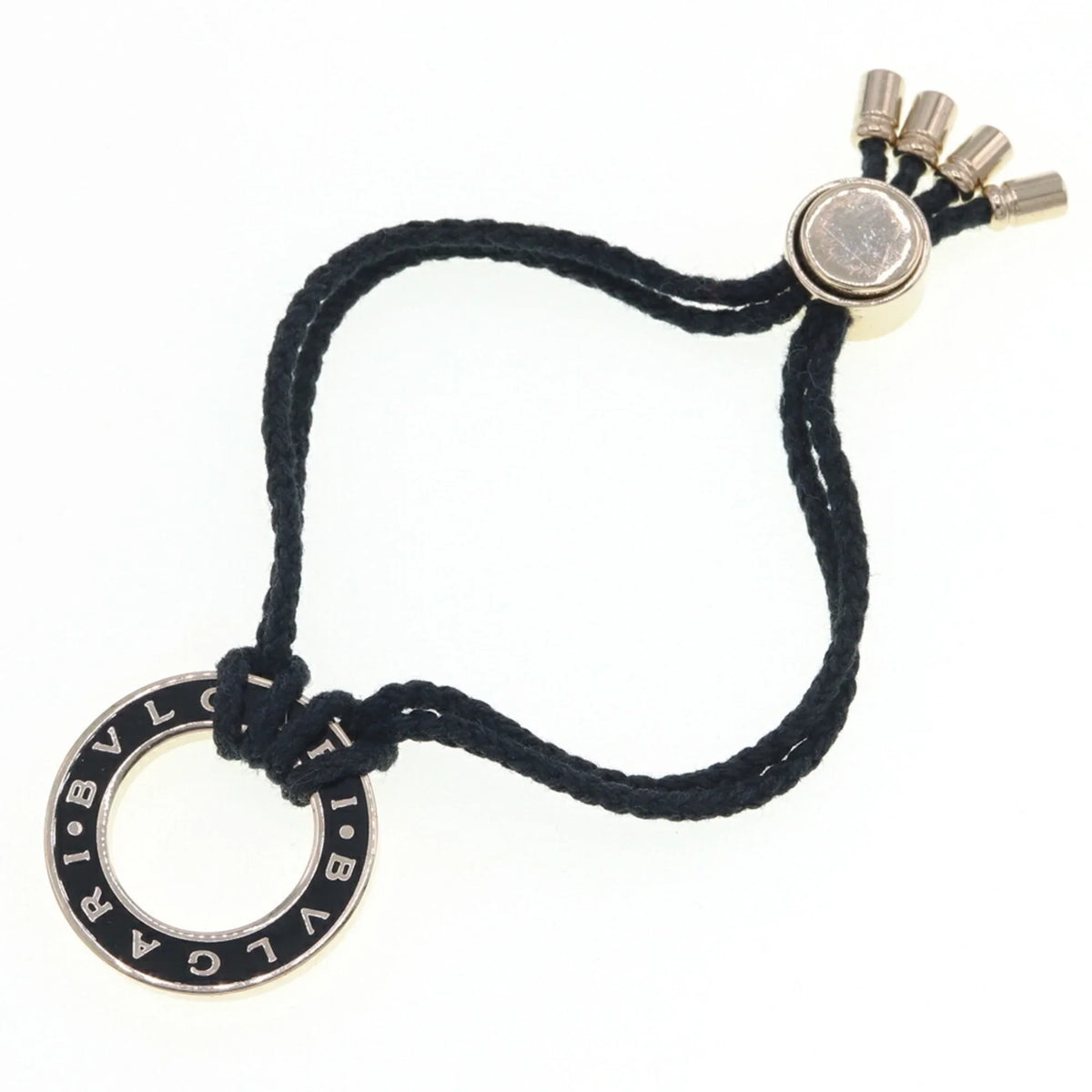 BVLGARI Black Bracelet Women's 35262 Pre-Owned Bangle (Good)