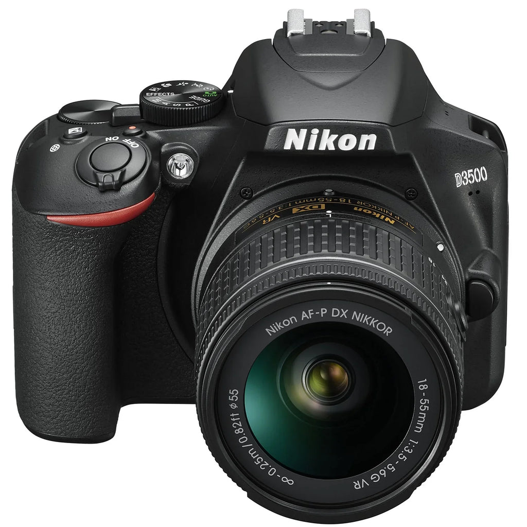 & NIKKOR DX-Format AF-P D3500 Lens with Kit Black f/3.5-5.6G ED, DX NIKKOR VR Nikon DSLR 70-300mm AF-P f/4.5-6.3G Two DX 18-55mm