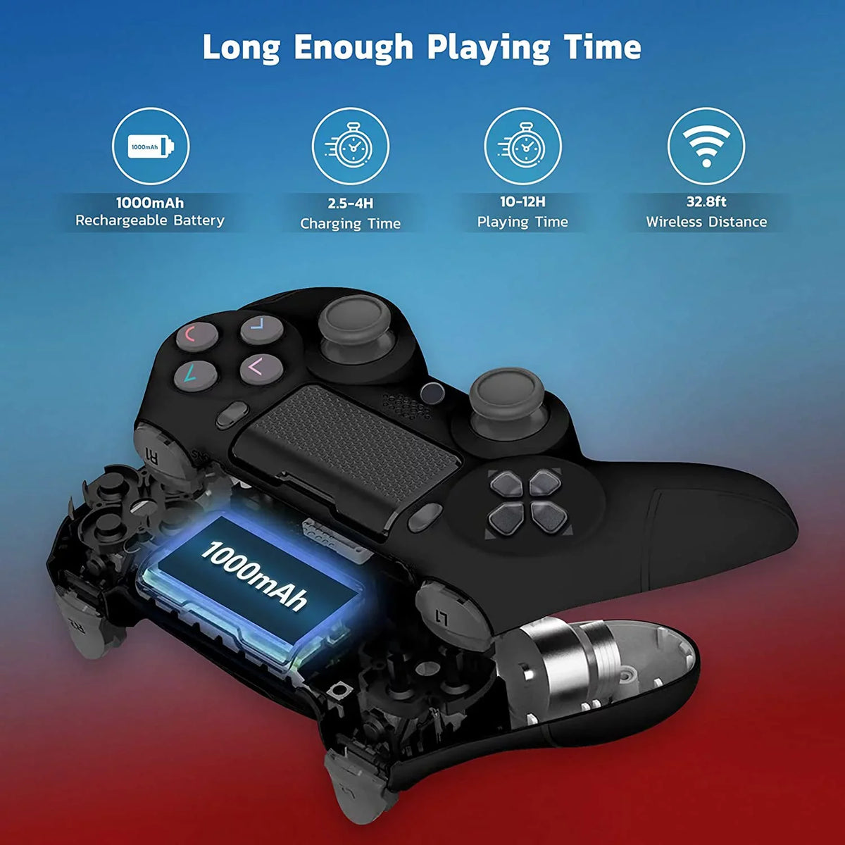 5G BlueTooth Samsung Compatible Plus Wireless (Black) Battery/Built-In PRO with Slim GamePad Galaxy Controller FE S21 1,000 Speaker/Gyro/Remote